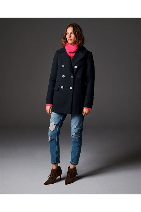 Peacoat Navy Blue Double.